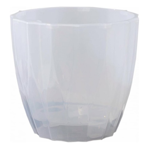 Кашпо пласт ФЛЮТЕ 1_9л прозрачный  _12