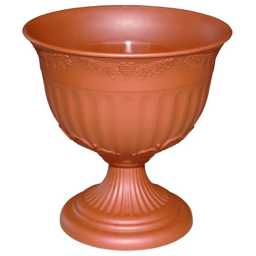 Вазон пласт ВЕНЕЦИЯ НА НОЖКЕ №5 22л терракот _10