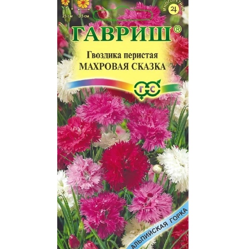 Гвоздика перистая махровая Сказка  0_1гр_10
