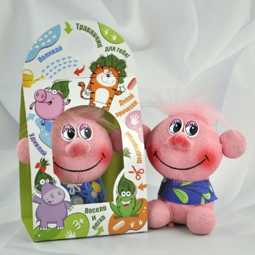 Травянчик ТРОЛЛЬ РОЗОВЫЙ  _18