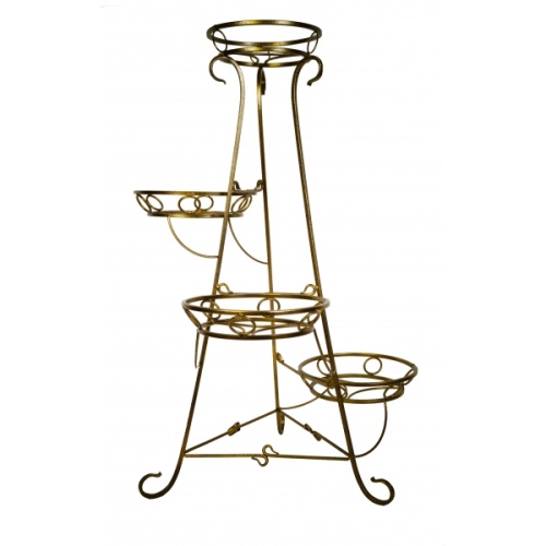 Подставка д_цветов  4яч Пирамида  _1