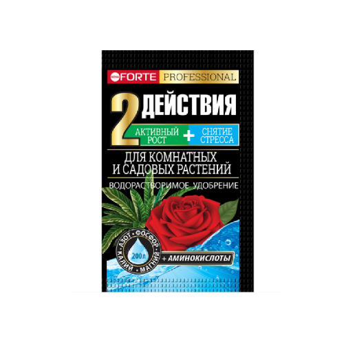 Удоб BONA FORTE для комнатных и садовых растений 100г  _10_30