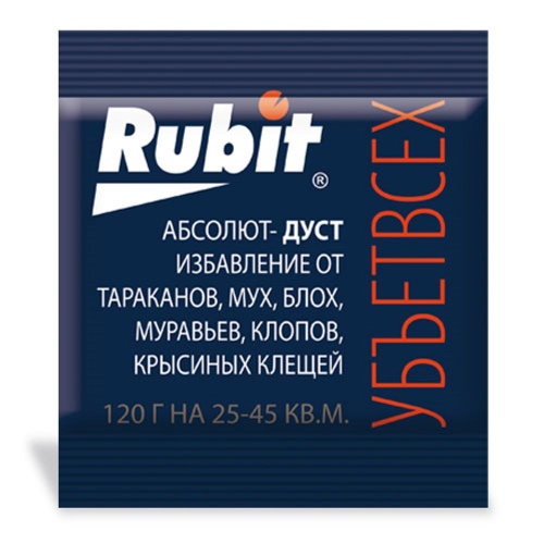 Порошок от ползающих Рубит ДУСТ Абсолют 120г_80