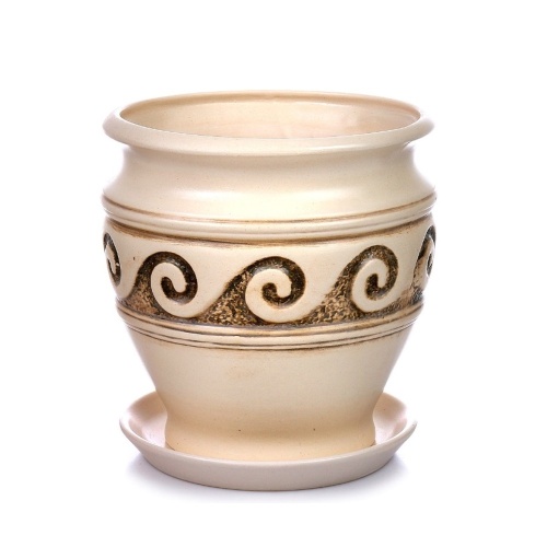 Горшок керам ИТАКА №4 (4)  _1