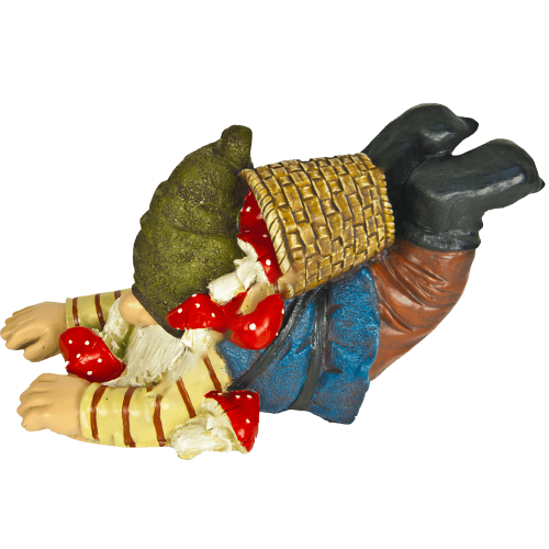 Фигура садовая ГНОМ УПАЛ _1