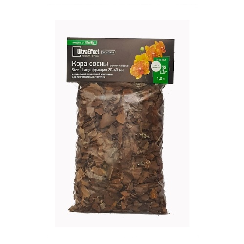 Субстрат UltraEffect BioLine - Кора сосны Large 20-40мм 1_2л _20