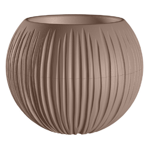 Кашпо пласт СФЕРА 1_7л мокачино _8