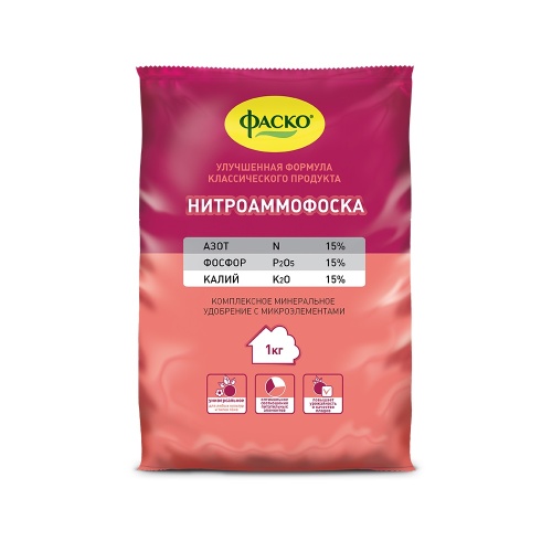 Удоб Нитроаммофоска  1кг  _25