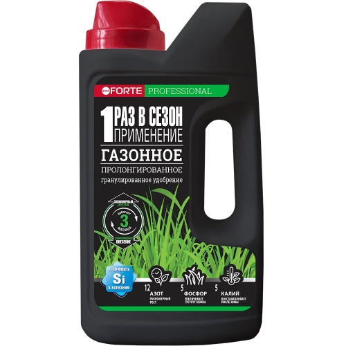 Удоб BONA FORTE Газонное с биодоступным кремнием 1кг_12