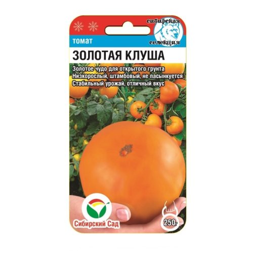 Томат Золотая клуша  20шт_10