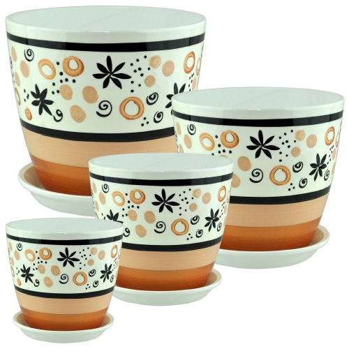 Горшок керам Бутон РОСПИСЬ пряности 5_4л. (4) _2