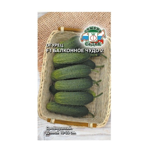 Огурец Балконное чудо 2 F1  0_2гр_10