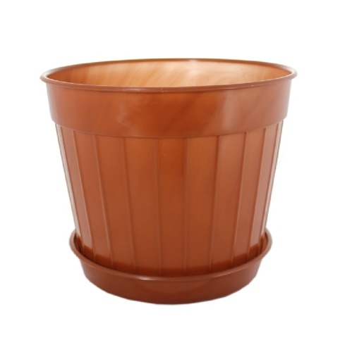 Горшок пласт КЛАССИК № 4 1_1л терракот  _60