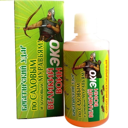 Сироп от муравьев ВЕЛИКИЙ ВОИН ЭКО ВХ  100 мл  _30