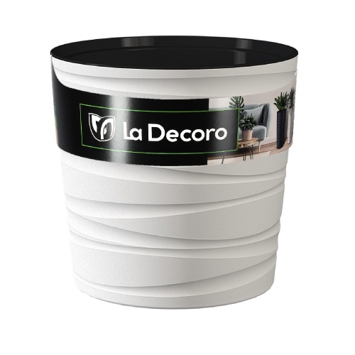 Кашпо пласт Модерн Мини 8л белый _8