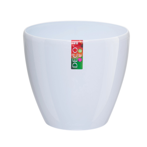 Горшок пласт DECO TWIN  1_5 л белый  _36