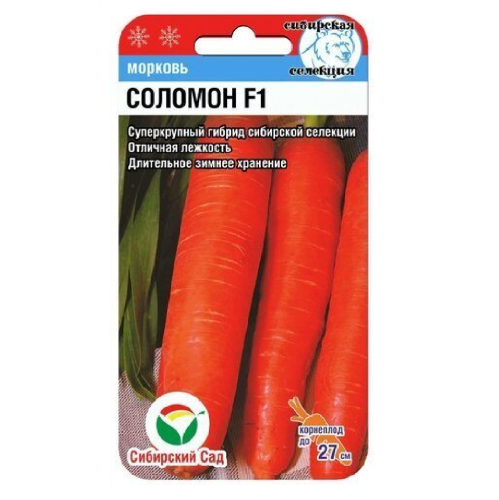 Морковь Соломон F1  2гр_10