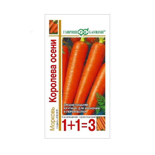 Морковь Королева Осени 1+1  4гр_10