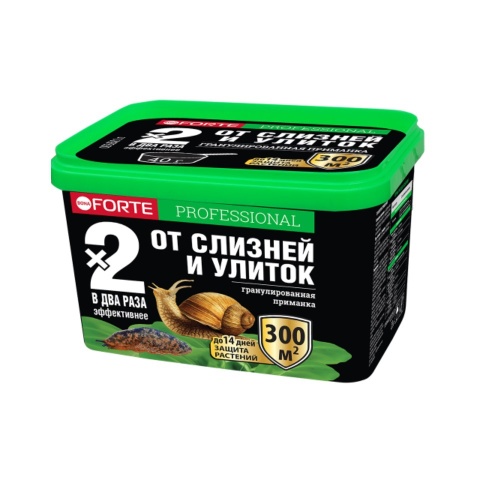 Гранулы BONA FORTE Супер от слизней и улиток 500 мл ( 0.3 кг) _ 12