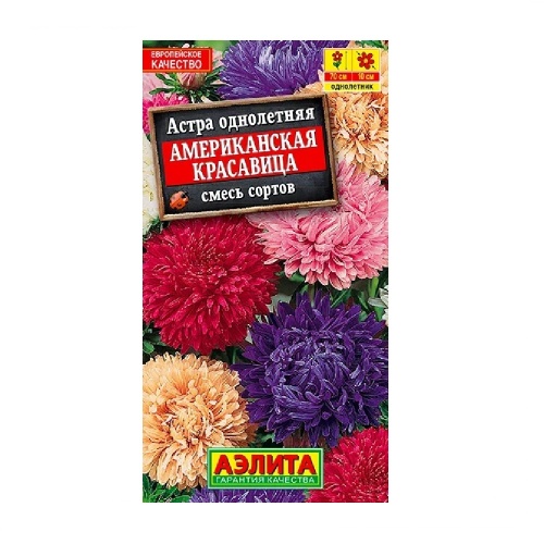 Астра Американская красавица смесь  0_2гр_10