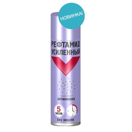 Аэрозоль от мошек РЕФТАМИД Антимошка 150мл  _24