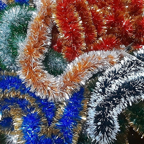 Мишура №26 Норка на проволоке 70мм_2м с кончиками _10_60