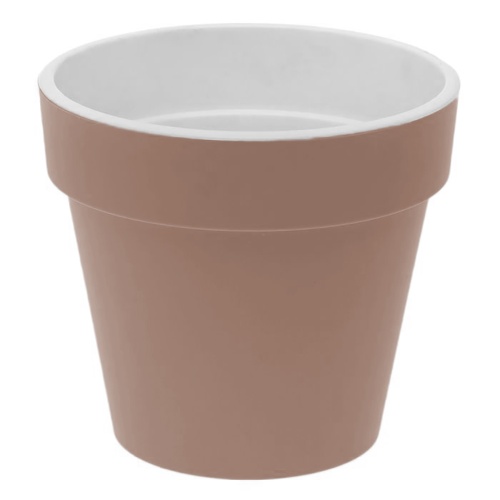 Кашпо пласт ПОРТО  2_4л мокко  _8