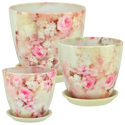 Горшок керам Бутон Авангард (01) 12см (3)  _2