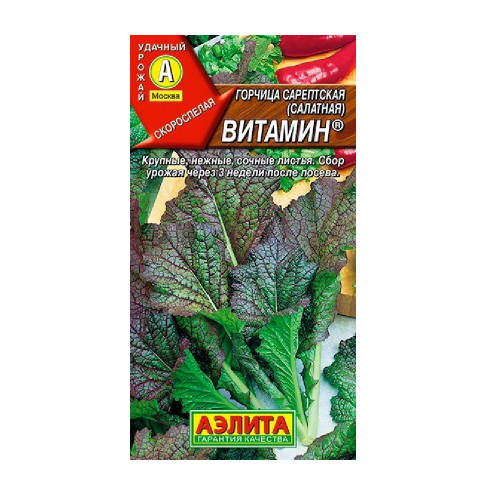 Горчица салатная Витамин  0_5 гр_10