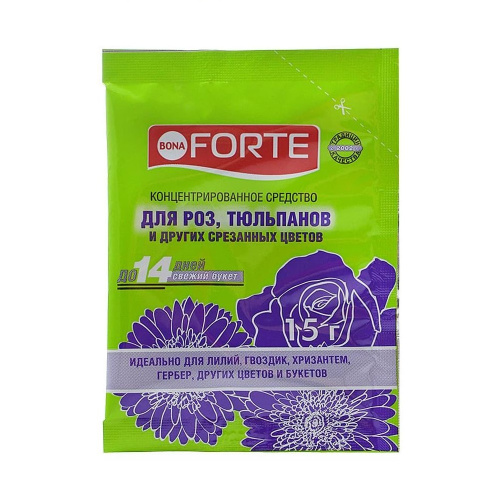 Средство BONA FORTE д_срезанных цветов 15г  _72_75