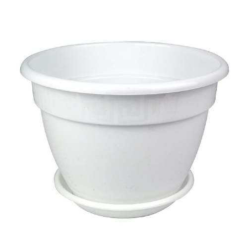 Горшок пласт АНТИК белый 16_6л _5