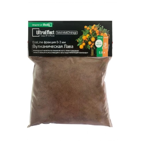 Лава вулканическая UltraEffect EcoLine фр  0-0_3мм 0_6л _20