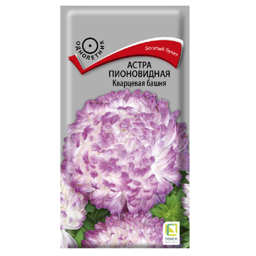 Астра пионовидная Кварцевая башня  0_3гр_10