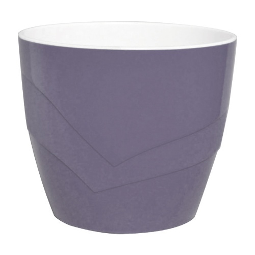 Кашпо пласт ГРАЦИЯ  4_5л серый шёлк _12