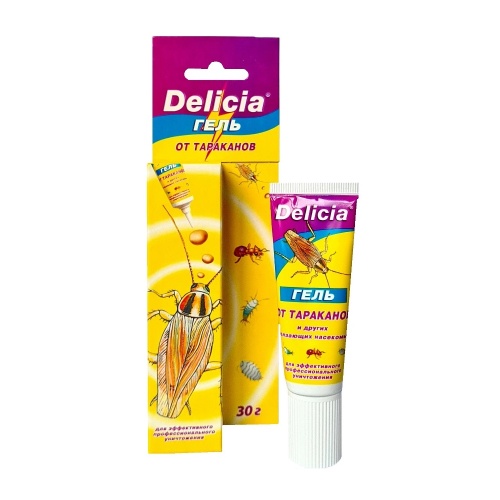 Гель от тараканов DELICIA 30гр  _40
