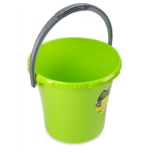 Ведро 10л салатовое Либерти  _14