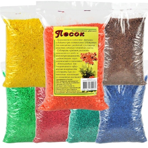 Песок цветной декор 0_3л _25