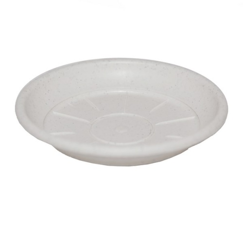 Поддон пласт d 14см мрамор  _40_240