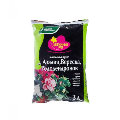 Грунт БХЗ Цветочный Рай д_Азалии_ Вереска 3л _6_504