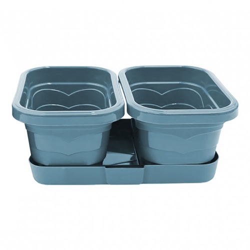 Горшок пласт ВАЛЕНСИЯ ДУЭТ 2_2_9л ментол _1