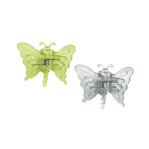 Клипсы LISTOK д_орхидей Бабочка 6шт  _200