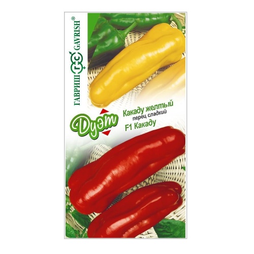 Перец сладкий Какаду F1 + Какаду желтый _Дуэт  0_1гр_10