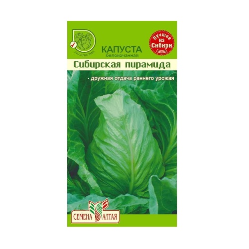 Капуста б_к Сибирская Пирамида  0_5гр_10