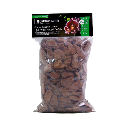 Субстрат UltraEffect ProLine Гранулянт из сосновой коры Super 19-28mm 1_2л _20