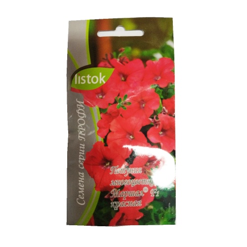 Петуния многоцветковая Маршал F1 красная 12шт _10