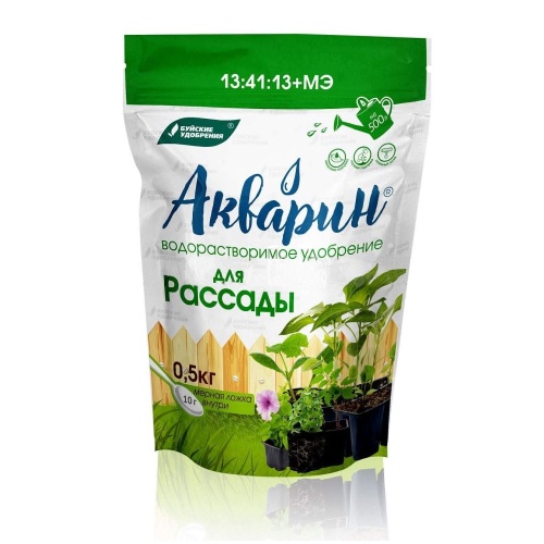 Удоб БХЗ Акварин _Для рассады_ 0_5кг(дой-пак) _12