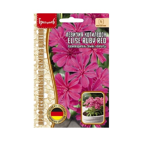 Левизия Котиледон Elise Ruby Red  3шт_10