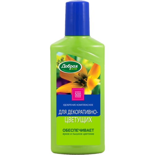Удоб Добрая Сила д_декор.- цветущ. растений 250 мл _24