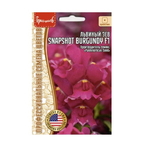 Львиный Зев Snapshot Burgundy F1 5шт _10