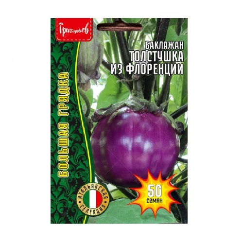 Баклажан Толстушка из Флоренции 50шт_10